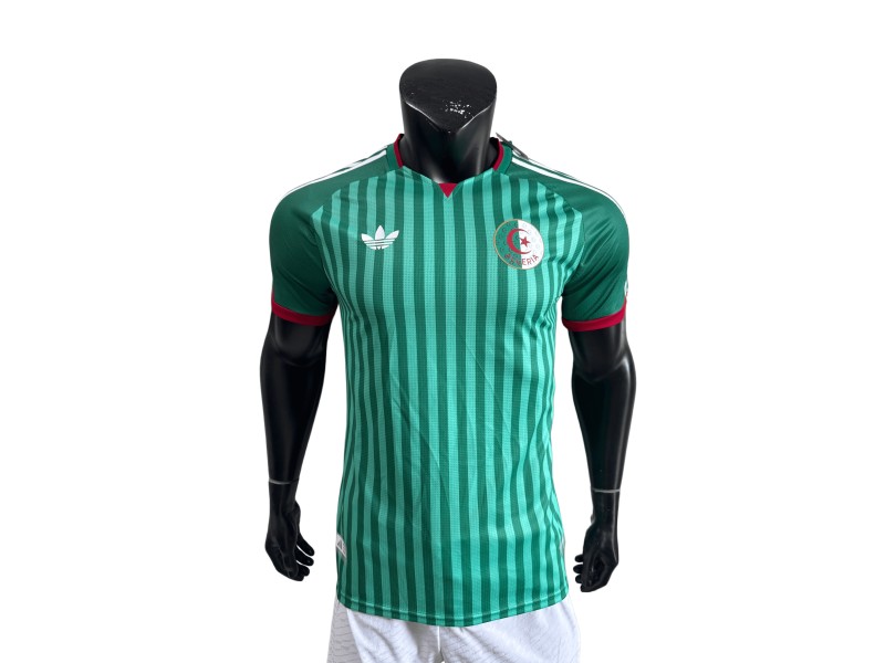 Algerian 2026 National Team Home Jersey - Green Player Version