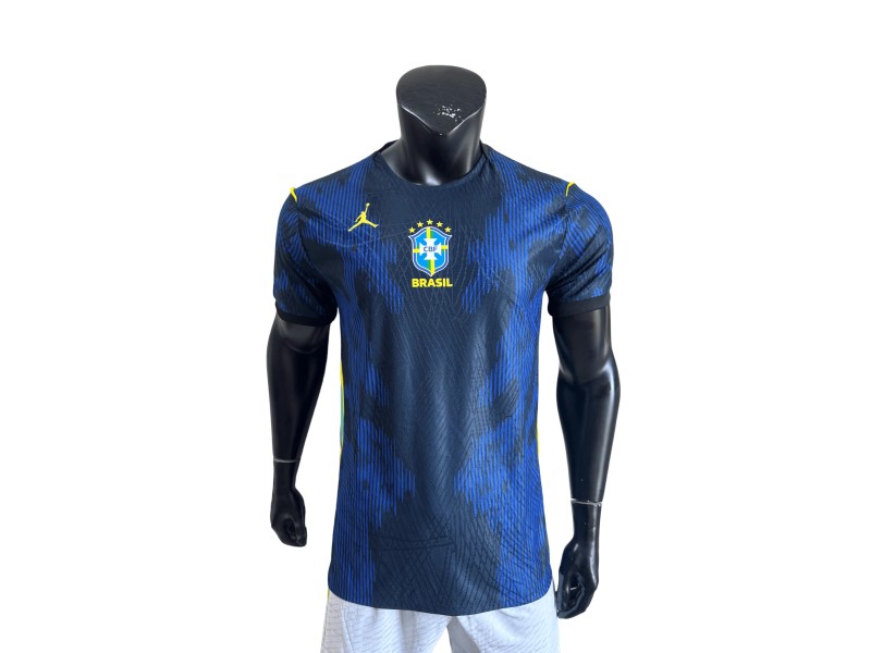 Brazilian 2026 National Team Away Jersey - Navy Player Version
