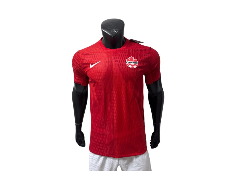 Canada 2026 National Team Home Jersey - Red Player Version