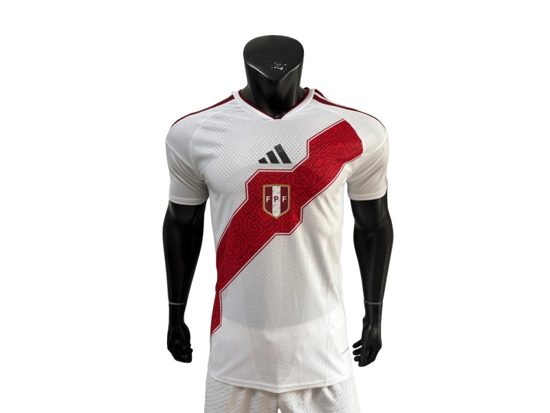 Peru 2026 National Team Home Jersey - White Player Version