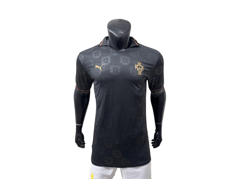 Portuguese 2026 National Team Special Edition Jersey - Black Player Version