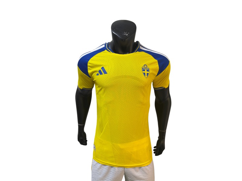 Sweden 2026 National Team Home Jersey - Yellow Player Version