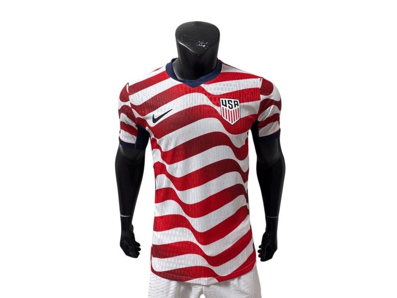 United States 2026 National Team Home Jersey - Red/White Player Version