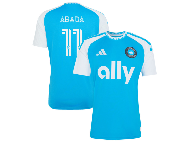 Liel Abada Charlotte FC 2026 Carolina Kit: Crowns Up Fan Version Jersey - Blue