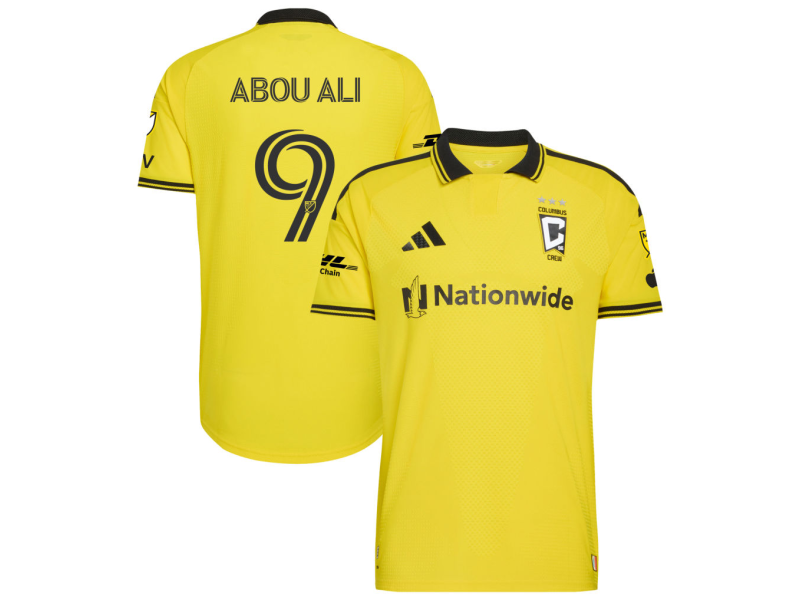 Wessam Abou Ali Columbus Crew 2026 The Crafted for Excellence Edition Player Version Jersey - Yellow With Patch