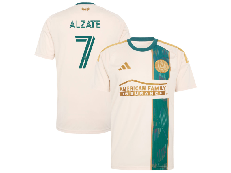 Steven Alzate Atlanta United FC 2026 Spirit of '96 Fan Version Jersey - Tan