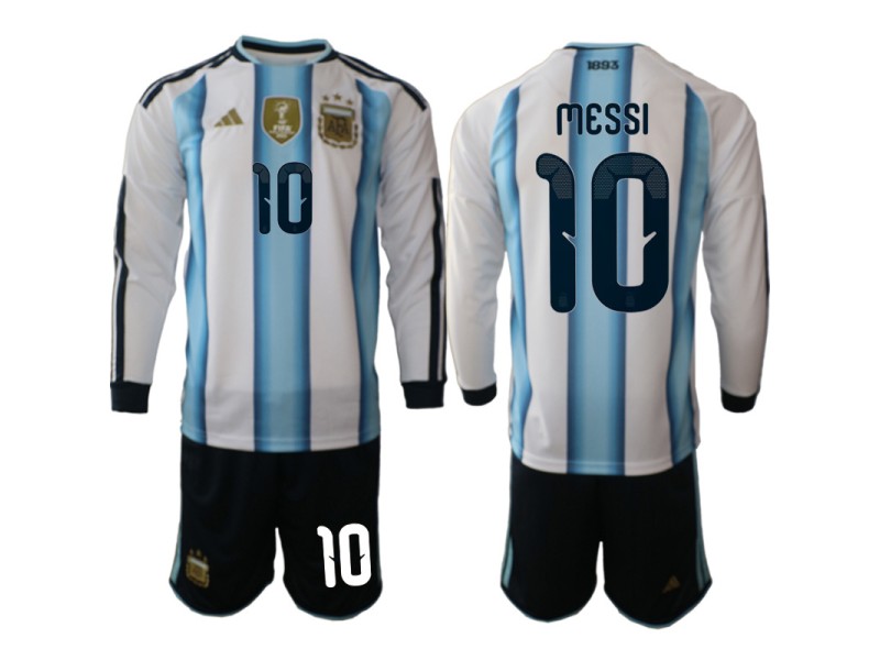 MESSI Argentina 2026 World Cup Home Fan Jersey - Blue/White