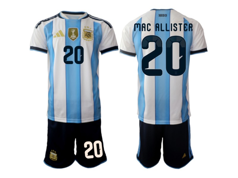 DYBALA Argentina 2026 World Cup Home Fan Jersey - Blue/White