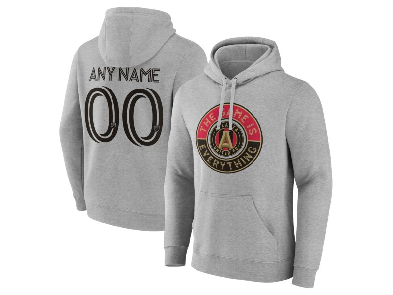 Men's Atlanta United FC The Game Is Everything Custom Pullover Hoodie - Gray