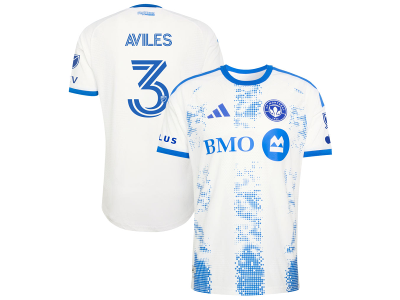 Tomas Aviles CF Montreal 2026 The Procure Player Version Jersey - White With Patch