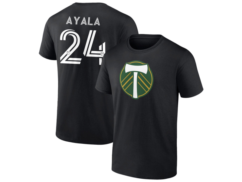 Men's Portland Timbers #24 David Ayala T-Shirt - Black