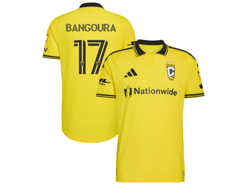 Sekou Bangoura Columbus Crew 2026 The Crafted for Excellence Edition Player Version Jersey - Yellow With Patch