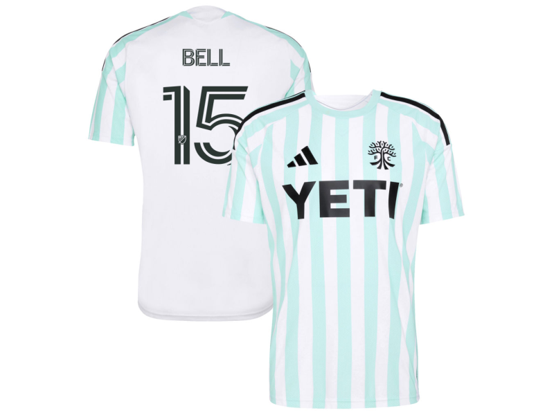 Jon Bell Austin FC 2026 The Rooted Edition Fan Version Jersey - White