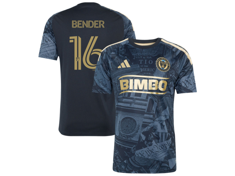 Ben Bender Philadelphia Union 2026 1776 Edition Fan Version Jersey - Navy