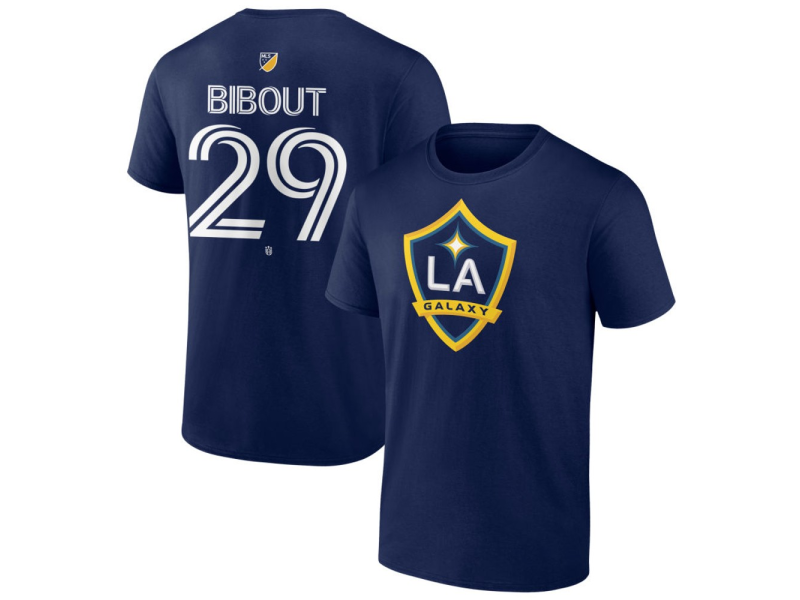 Youth LA Galaxy #29 Aaron Bibout Team Authentic T-Shirt - Navy