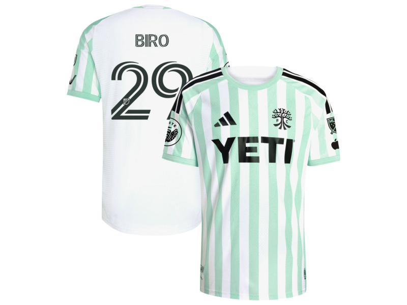 Guilherme Biro Austin FC 2026 The Rooted Edition Player Version Jersey - White With Patch