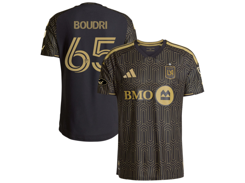 Amin Boudri LAFC 2026 Primary Edition Player Version Jersey - Black With Patch