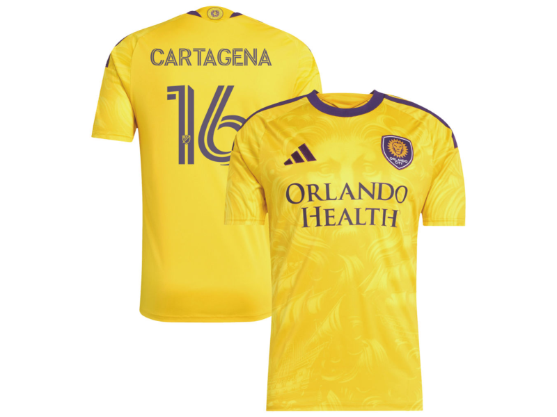 Wilder Cartagena Orlando City SC 2026 Sunken Treasure Edition Player Version Jersey - Gold With Patch