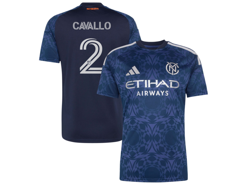 Nico Cavallo New York City FC 2026 The All Nations Edition Fan Version Jersey - Blue
