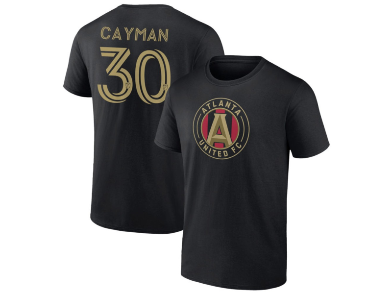 Men's Atlanta United FC #30 Cayman Togashi T-Shirt - Black