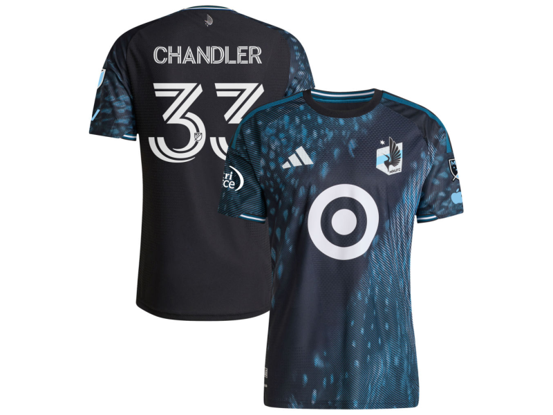 Kieran Chandler Minnesota United FC 2026 The Decade Edition Player Version Jersey - Black With Patch
