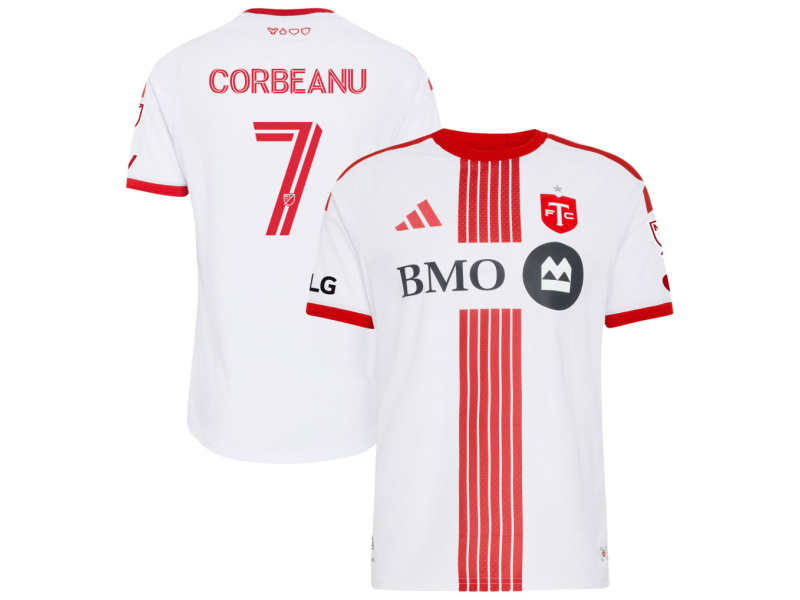 Theo Corbeanu Toronto FC 2026 Winter Edition Player Version Jersey - White With Patch