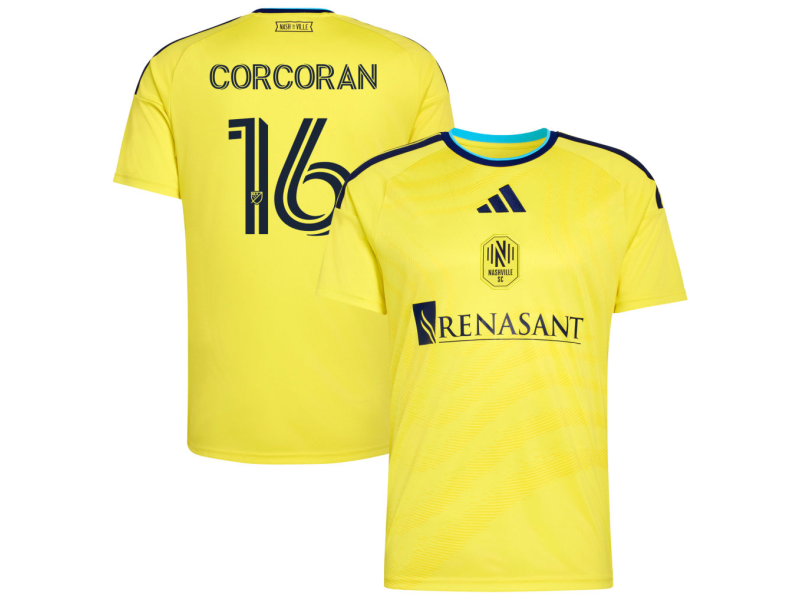 Matt Corcoran Nashville SC 2026 The Reverb Edition Fan Version Jersey - Yellow