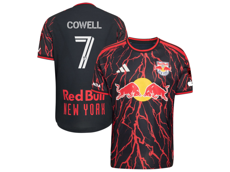 Cade Cowell New York Red Bulls 2026 The Rooted Edition Player Version Jersey - Black With Patch