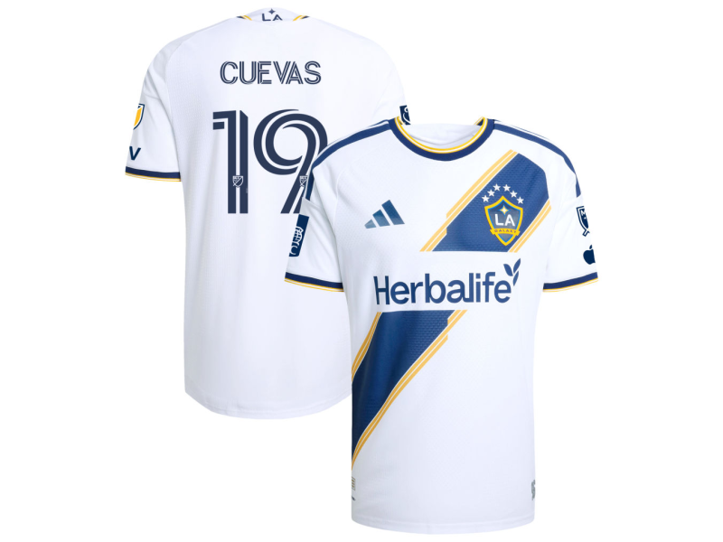 Mauricio Cuevas LA Galaxy 2026 The VeloCITY Edition Player Version Jersey - White With Patch