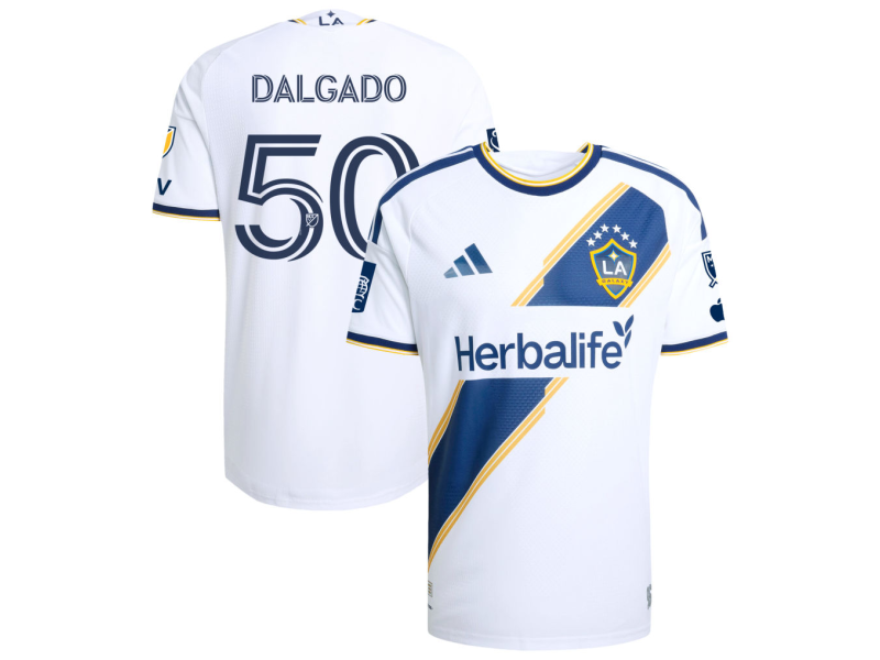 Riley Dalgado LA Galaxy 2026 The VeloCITY Edition Player Version Jersey - White With Patch