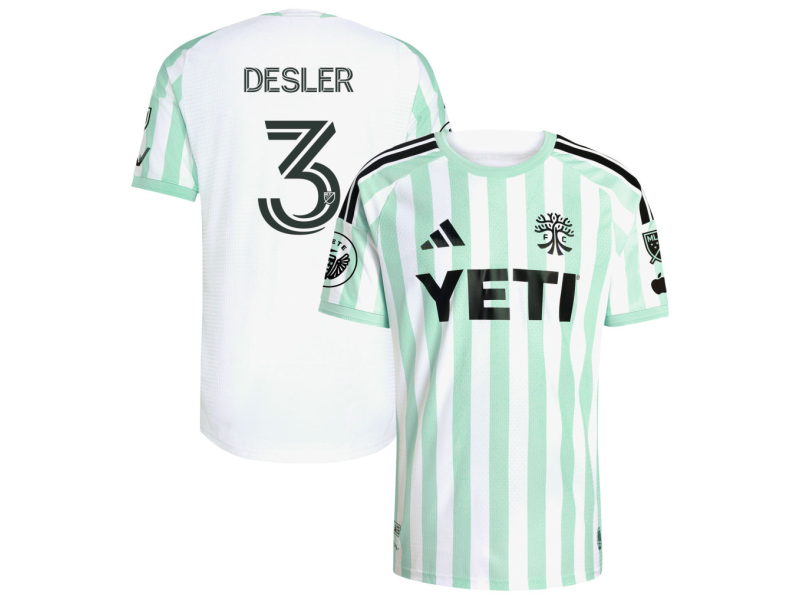 Mikkel Desler Austin FC 2026 The Rooted Edition Player Version Jersey - White With Patch