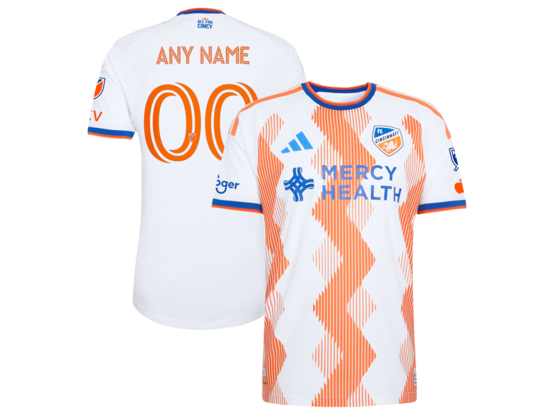 Evander FC Cincinnati 2026 The Seven Hills Edition Player Version Jersey - White With Patch
