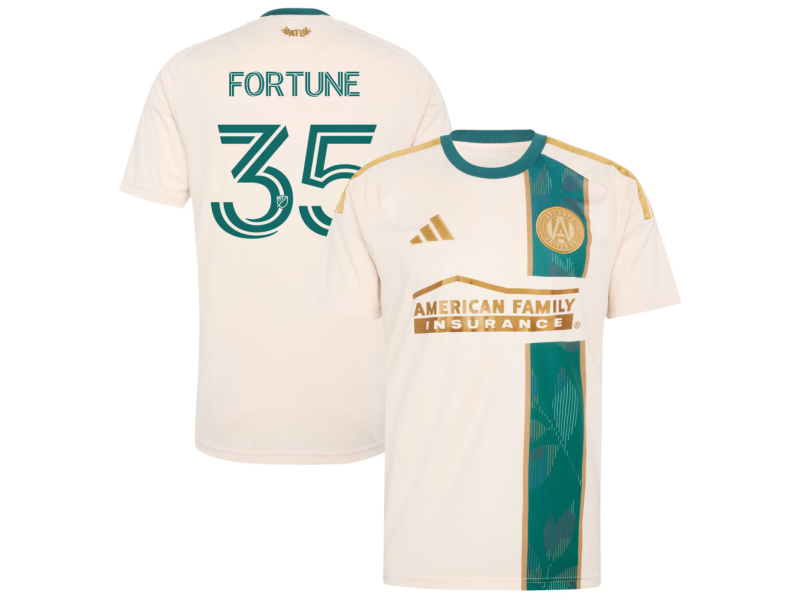 Ajani Fortune Atlanta United FC 2026 Spirit of '96 Fan Version Jersey - Tan