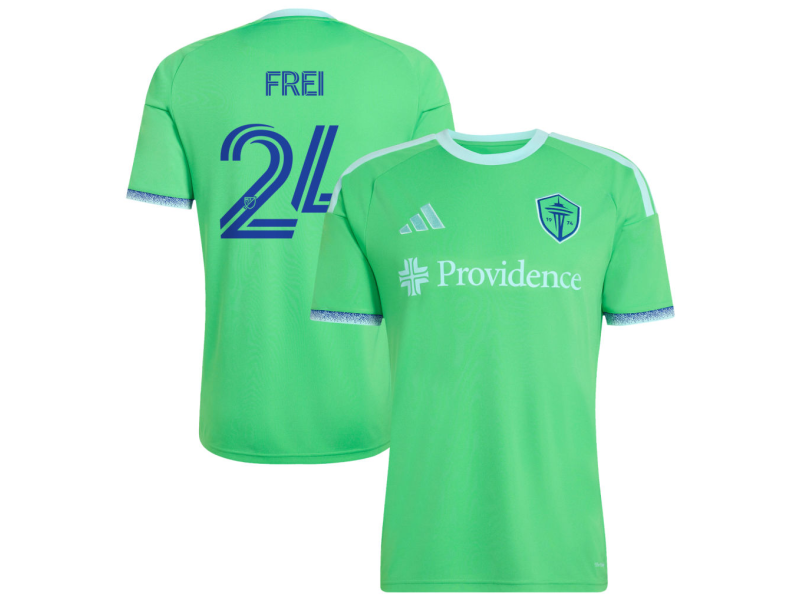 Stefan Frei Seattle Sounders FC 2026 The Evergreen State Edition Fan Version Jersey - Rave Green
