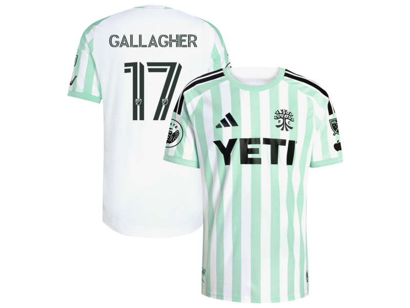 Jon Gallagher Austin FC 2026 The Rooted Edition Player Version Jersey - White With Patch