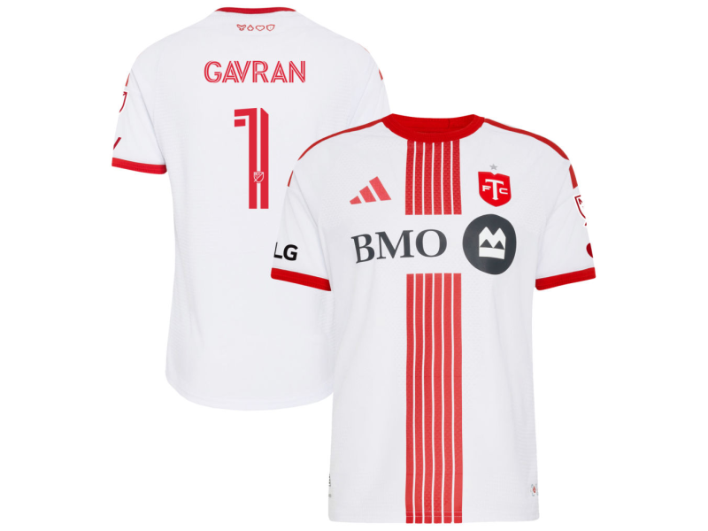 Luka Gavran Toronto FC 2026 Winter Edition Player Version Jersey - White With Patch