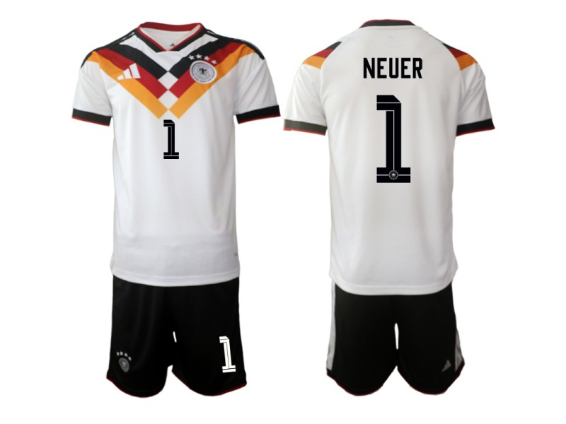 NEUER Germany 2026 World Cup Home Fan Jersey - White