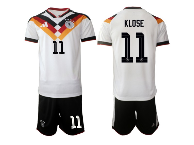 KLOSE Germany 2026 World Cup Home Fan Jersey - White