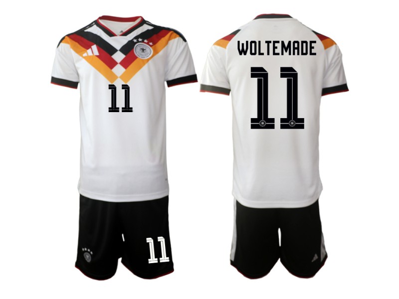 WOLTEMADE Germany 2026 World Cup Home Fan Jersey - White