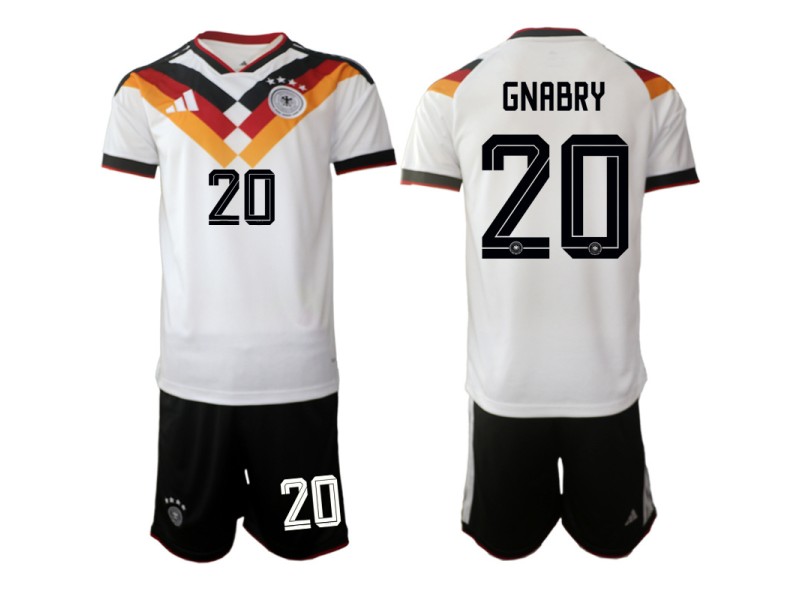 GNABRY Germany 2026 World Cup Home Fan Jersey - White