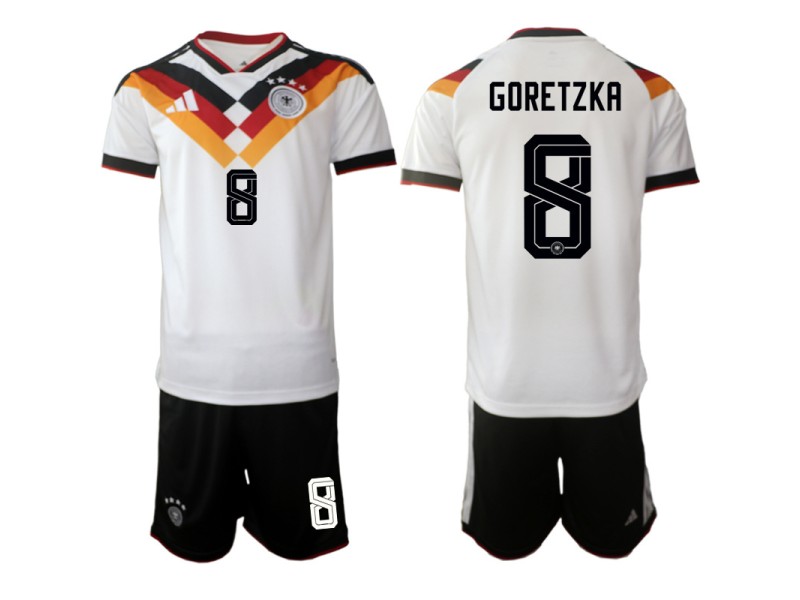 GORETZKA Germany 2026 World Cup Home Fan Jersey - White