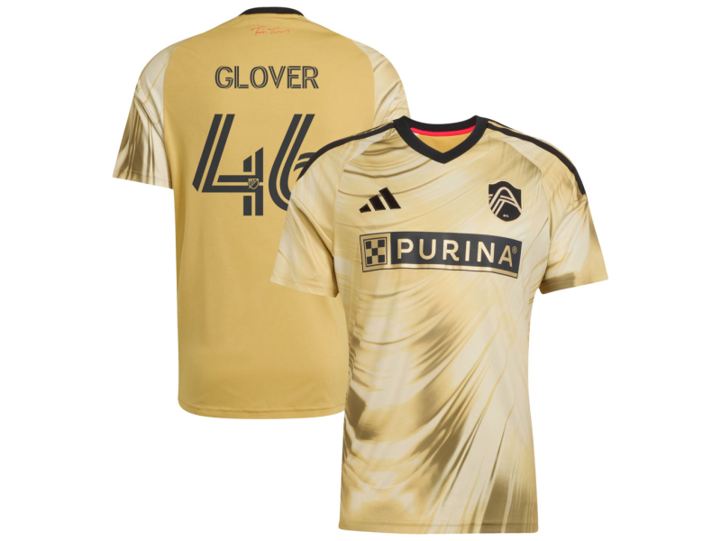 Caden Glover St. Louis CITY SC 2026 The Tina Turner Edition Fan Version Jersey - Yellow