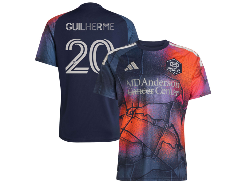 Guilherme Houston Dynamo FC 2026 Mission Control Fan Version Jersey - Blue
