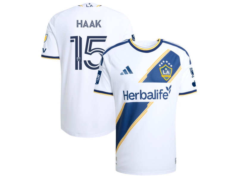 Justin Haak LA Galaxy 2026 The VeloCITY Edition Player Version Jersey - White With Patch