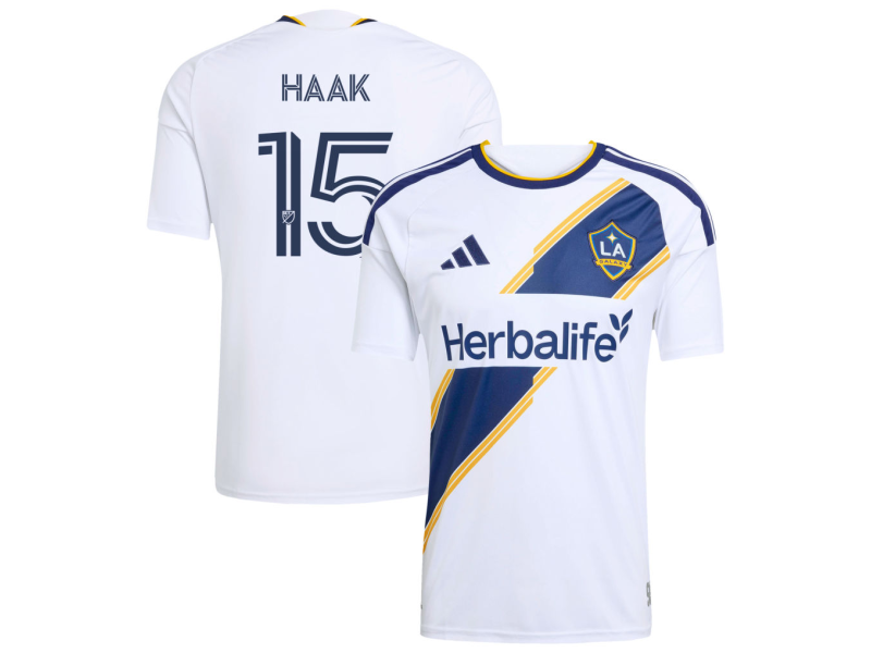 Justin Haak LA Galaxy 2026 The VeloCITY Edition Fan Version Jersey - White