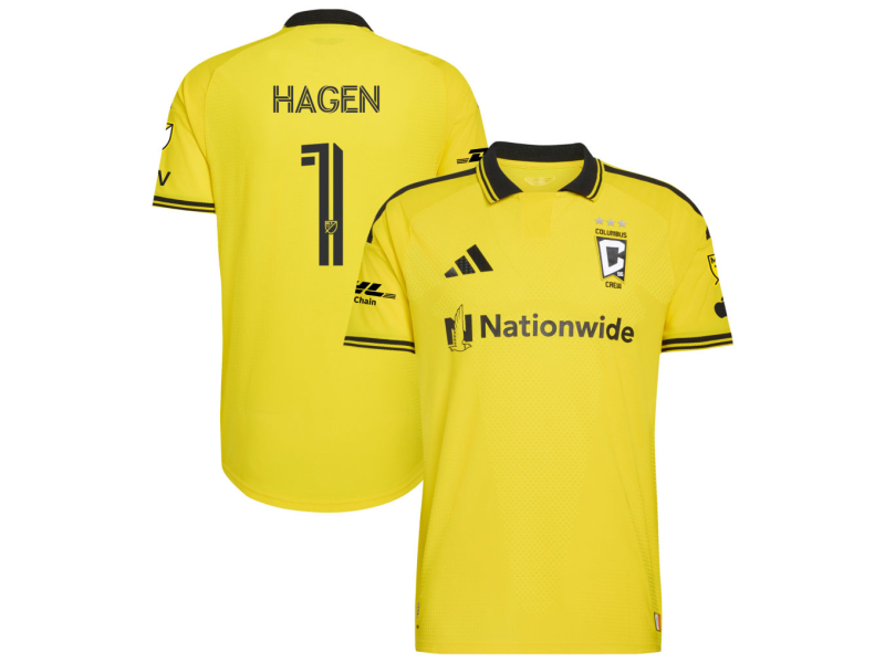 Nicholas Hagen Columbus Crew 2026 The Crafted for Excellence Edition Player Version Jersey - Yellow With Patch
