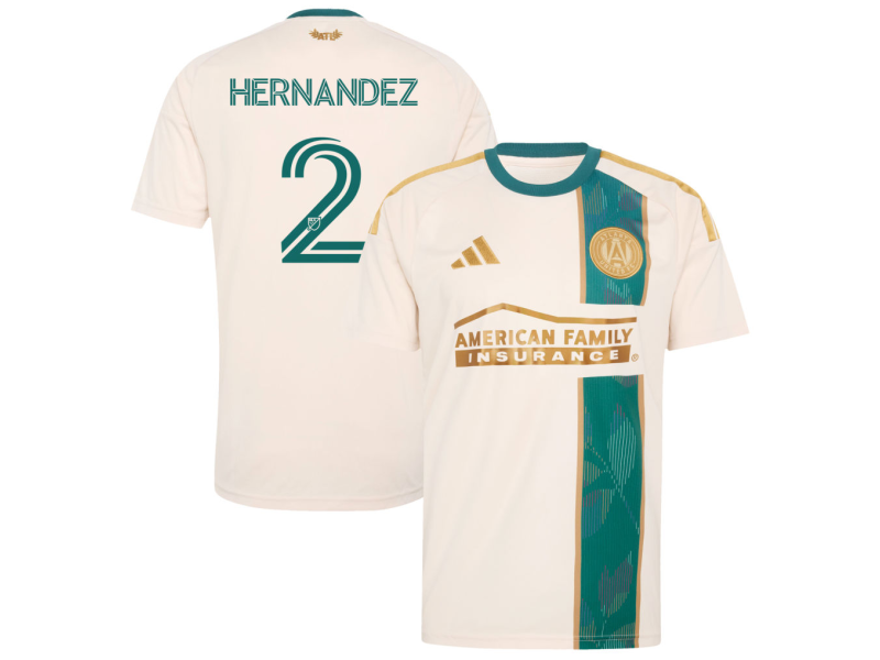 Ronald Hernandez Atlanta United FC 2026 Spirit of '96 Fan Version Jersey - Tan