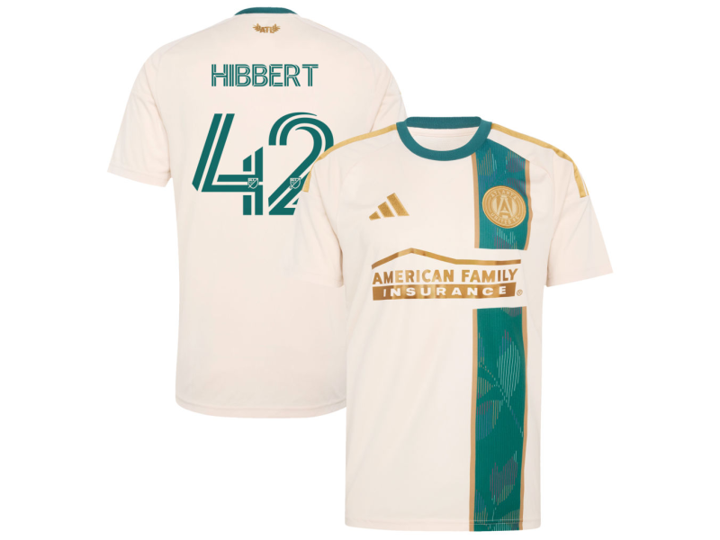 Jayden Hibbert Atlanta United FC 2026 Spirit of '96 Fan Version Jersey - Tan