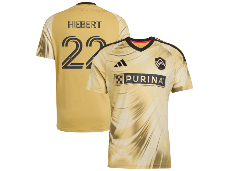 Kyle Hiebert St. Louis CITY SC 2026 The Tina Turner Edition Fan Version Jersey - Yellow