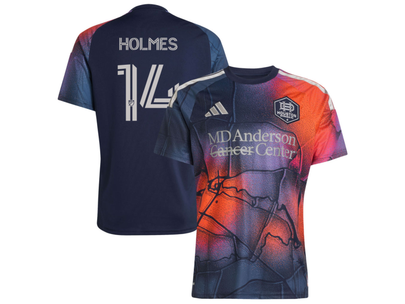 Duane Holmes Houston Dynamo FC 2026 Mission Control Fan Version Jersey - Blue